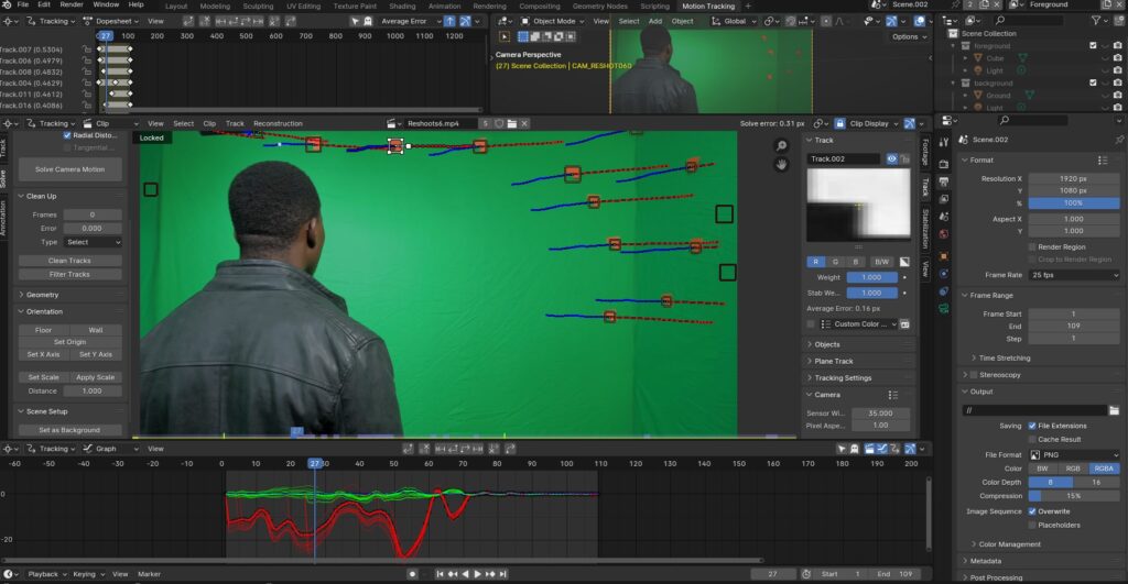 Motion Tracking Screen Capture